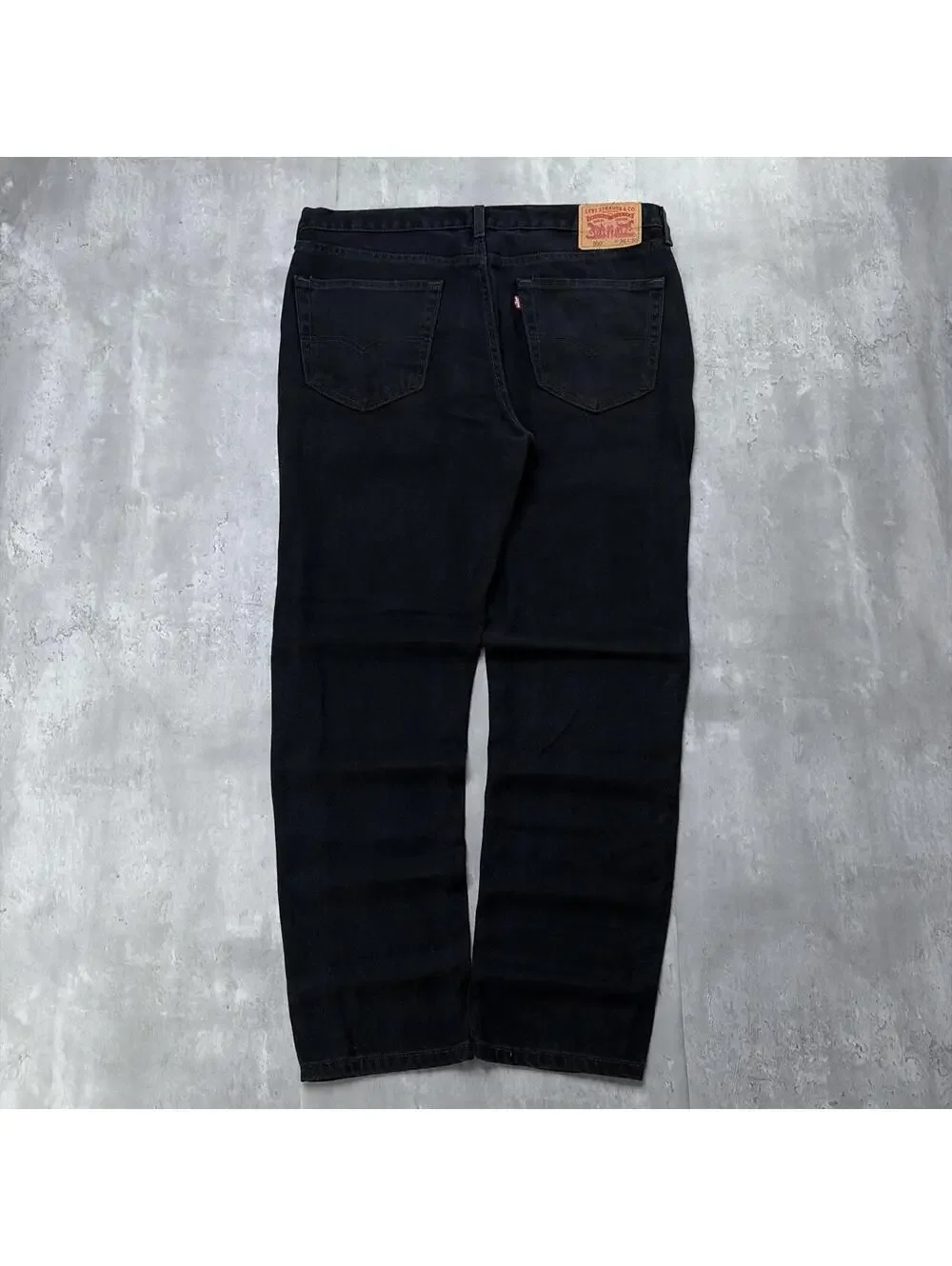 Y2K Black Levi’s 550 Grunge Loose Skater Denim Jeans